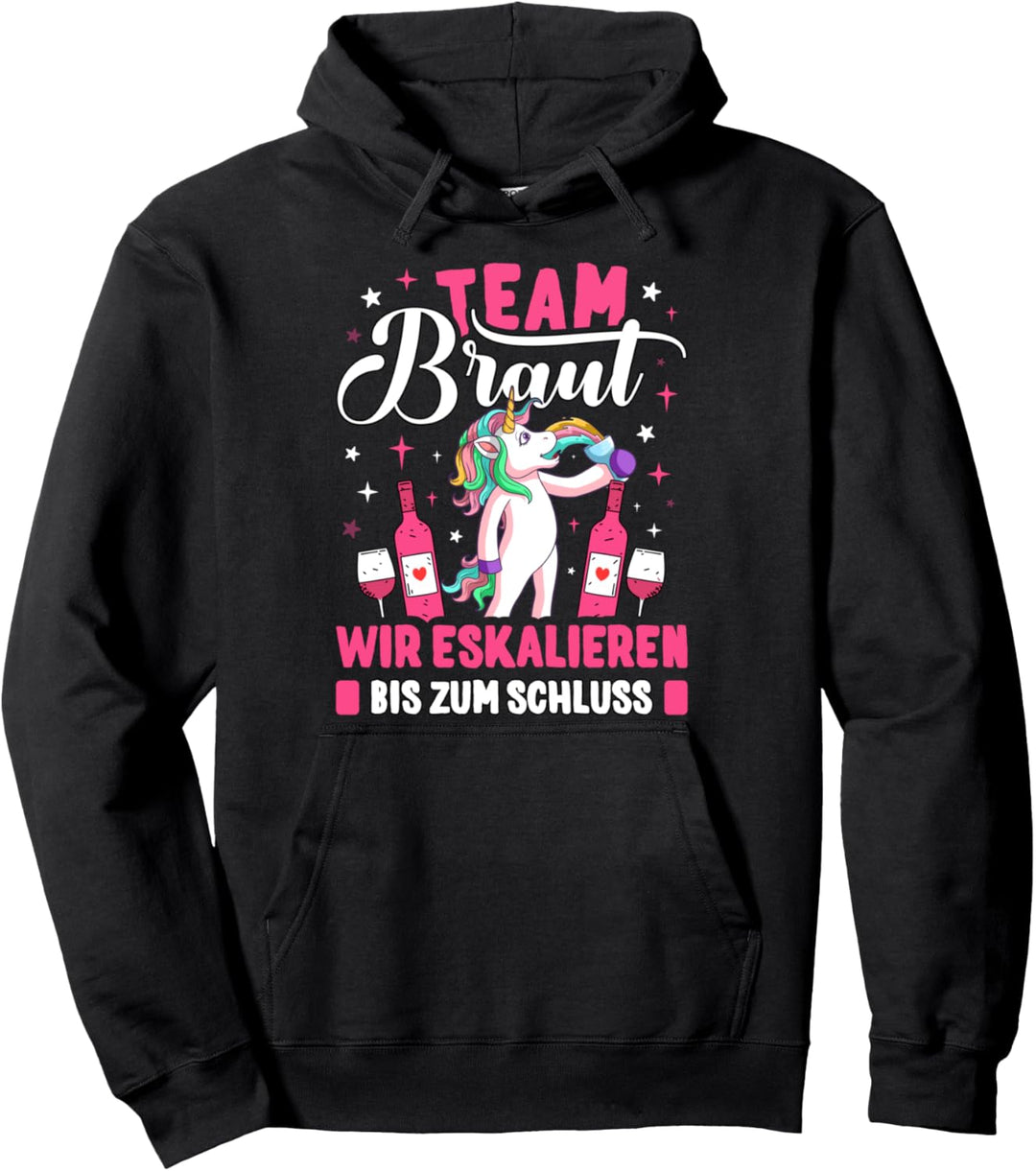 JGA Frauen T-Shirt Team Braut Junggesellenabschied Frauen Pullover Hoodie