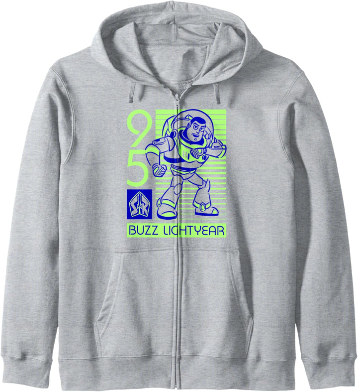 Disney Pixar Toy Story Retro Neon Buzz Lightyear Kapuzenjacke