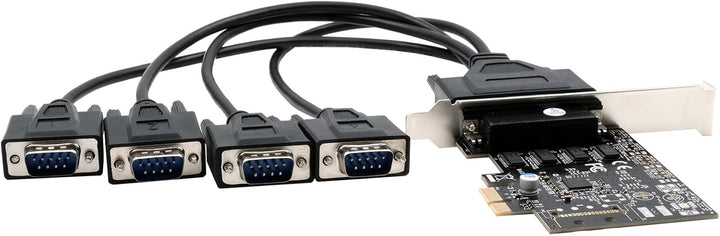 EX-46024 4S Seriell RS-232 PCIe Karte