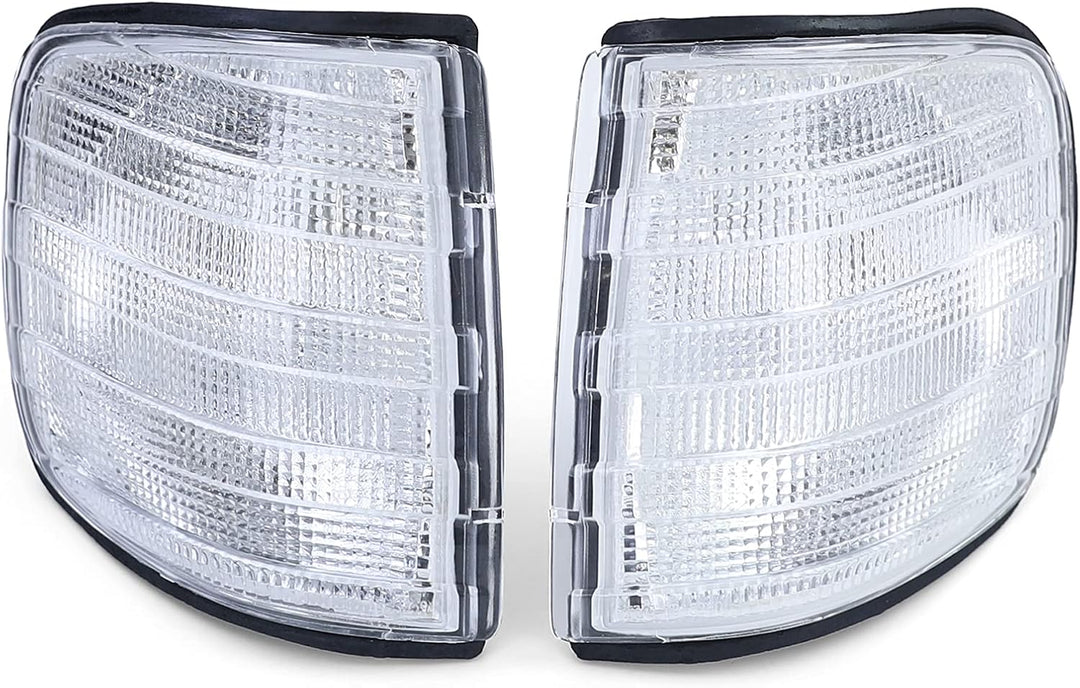 Carparts-Online Blinker Weiss Paar für Mercedes S-Klasse W126 Limousine 80-91