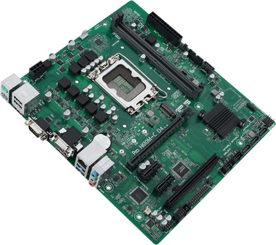 ASUS Pro H610M-C D4-CSM Business Mainboard Sockel Intel LGA 1700 (mATX, PCIe 4.0, ASUS COM Debug Hea