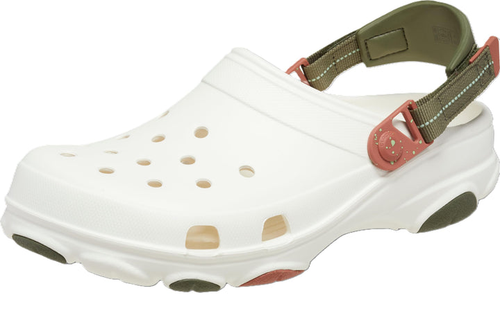 Crocs Unisex Classic All Terrain Clogs 36/37 EU Chalk, 36/37 EU Chalk