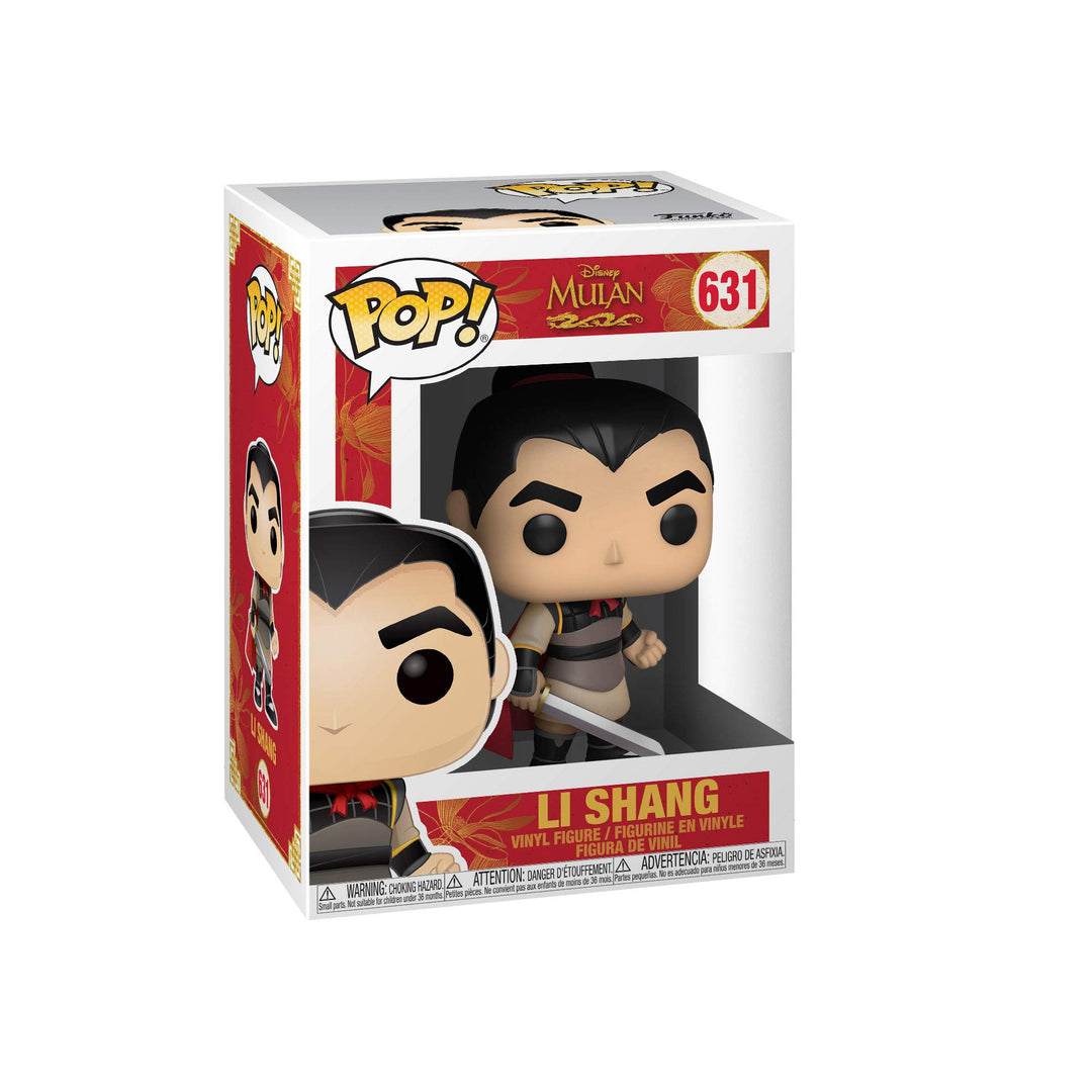 Funko Pop! Disney: Mulan - Li Shang - Vinyl-Sammelfigur - Geschenkidee - Offizielle Handelswaren - S