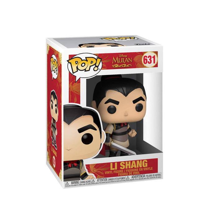 Funko Pop! Disney: Mulan - Li Shang - Vinyl-Sammelfigur - Geschenkidee - Offizielle Handelswaren - S
