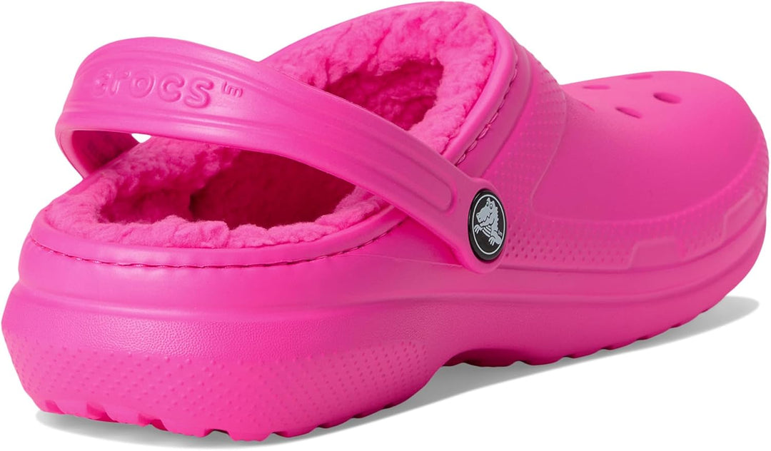 Crocs Unisex Kinder Classic Lined Clog K Holzschuh 29 EU Rose, 29 EU Rose
