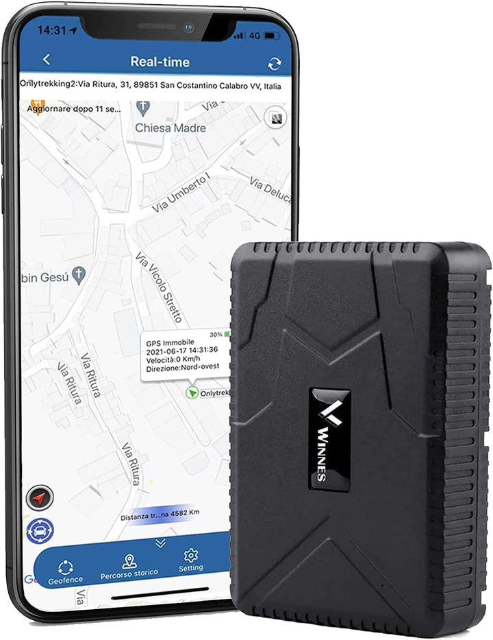 GPS Tracker Echtzeit Tracking Langlebige Batterie Standby 120 Tage Auto GPS Tracker Fahrzeug Tracker