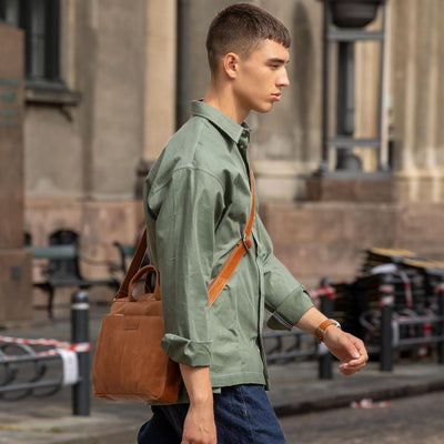 dbramante1928 - Laptoptasche für Damen und Herren - Aktentasche mit abnehmbarem und verstellbarem Sc