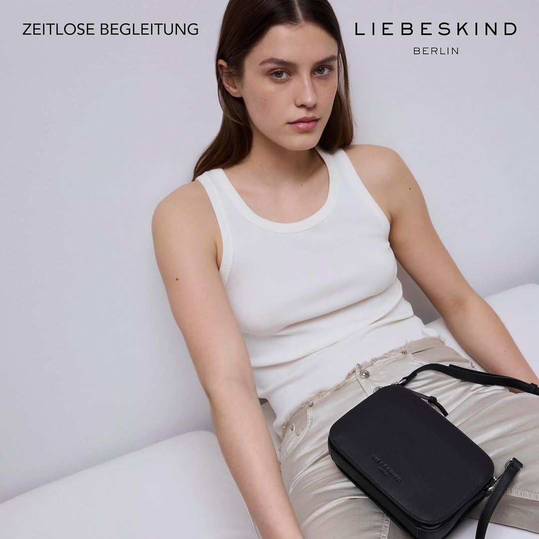 Liebeskind Berlin Damen Luka Crossbody S Dark Mandarine, Dark Mandarine