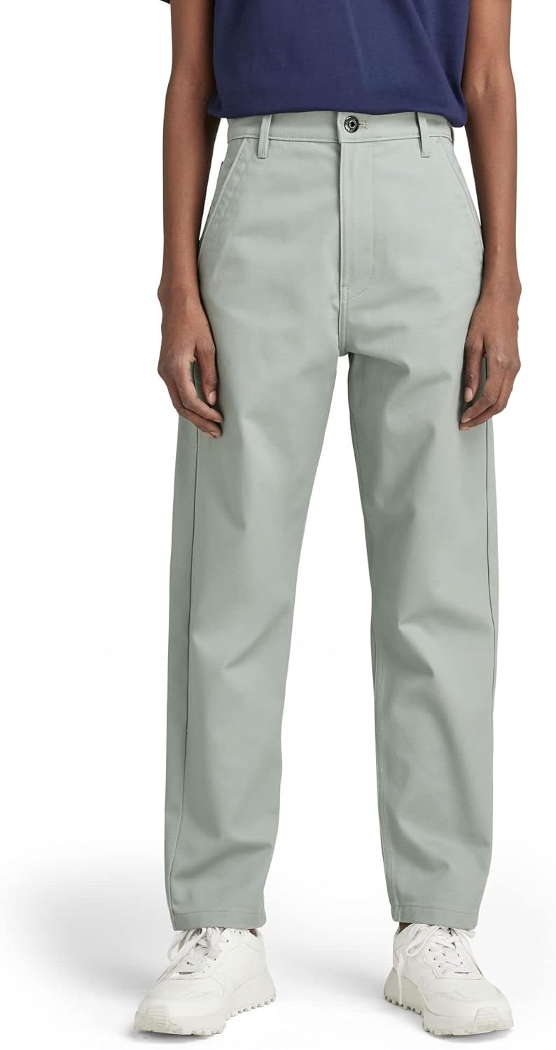 G-Star Damen Boyfriend Tapered Chino 26W Blau (Iceberg Green D20070-c900-c959), 26W Blau (Iceberg Gr