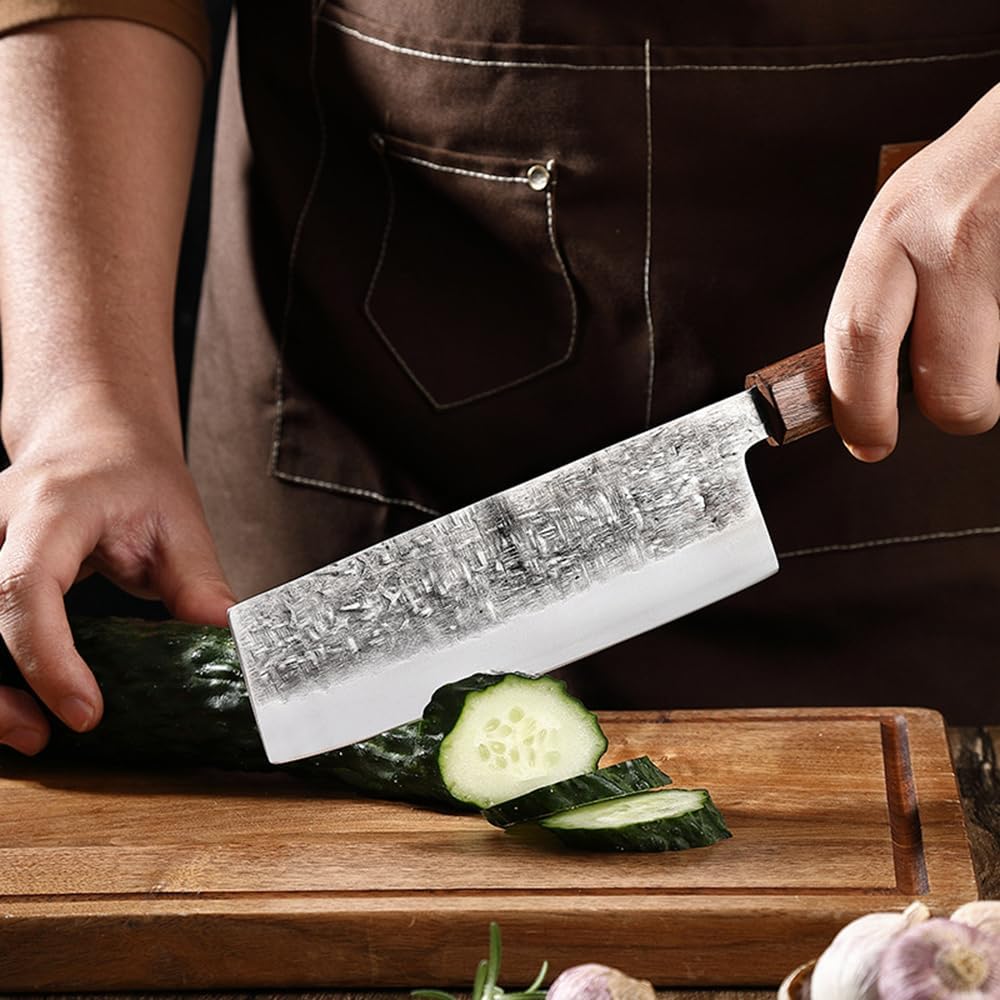 Professionelles japanisches Kochmesser, Küche High Carbon Ultra Sharp Chefs Messer mit ergonomischem