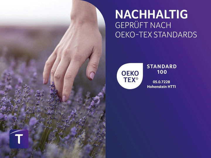 Traumnacht orthopädischer Matratzentopper, mit einem bequemem Komfortschaumkern, Öko-Tex zertifizier
