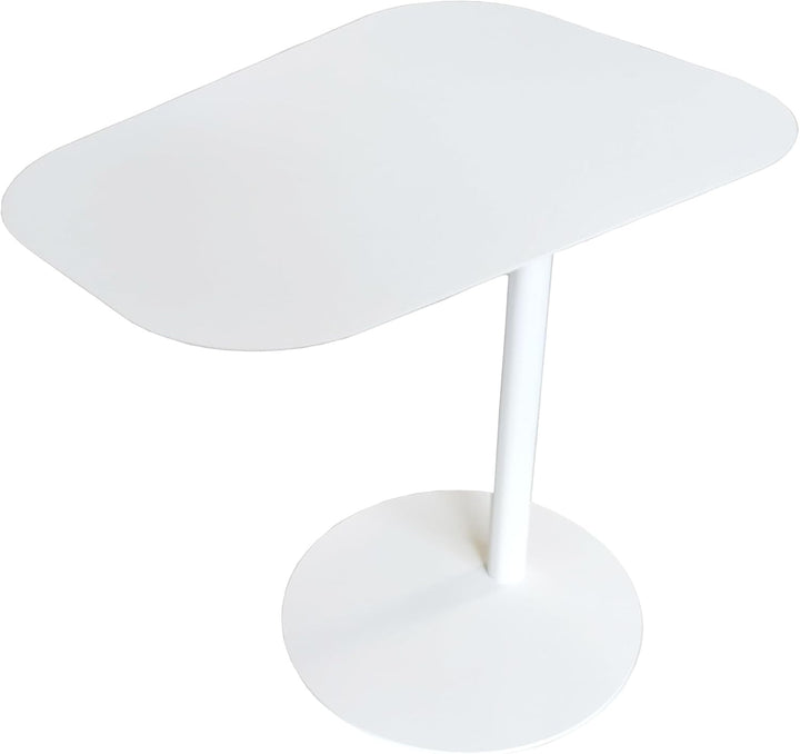 [en.casa] Beistelltisch Nastätten Gartentisch Couchtisch mit Metallgestell Sofatisch modernes Design