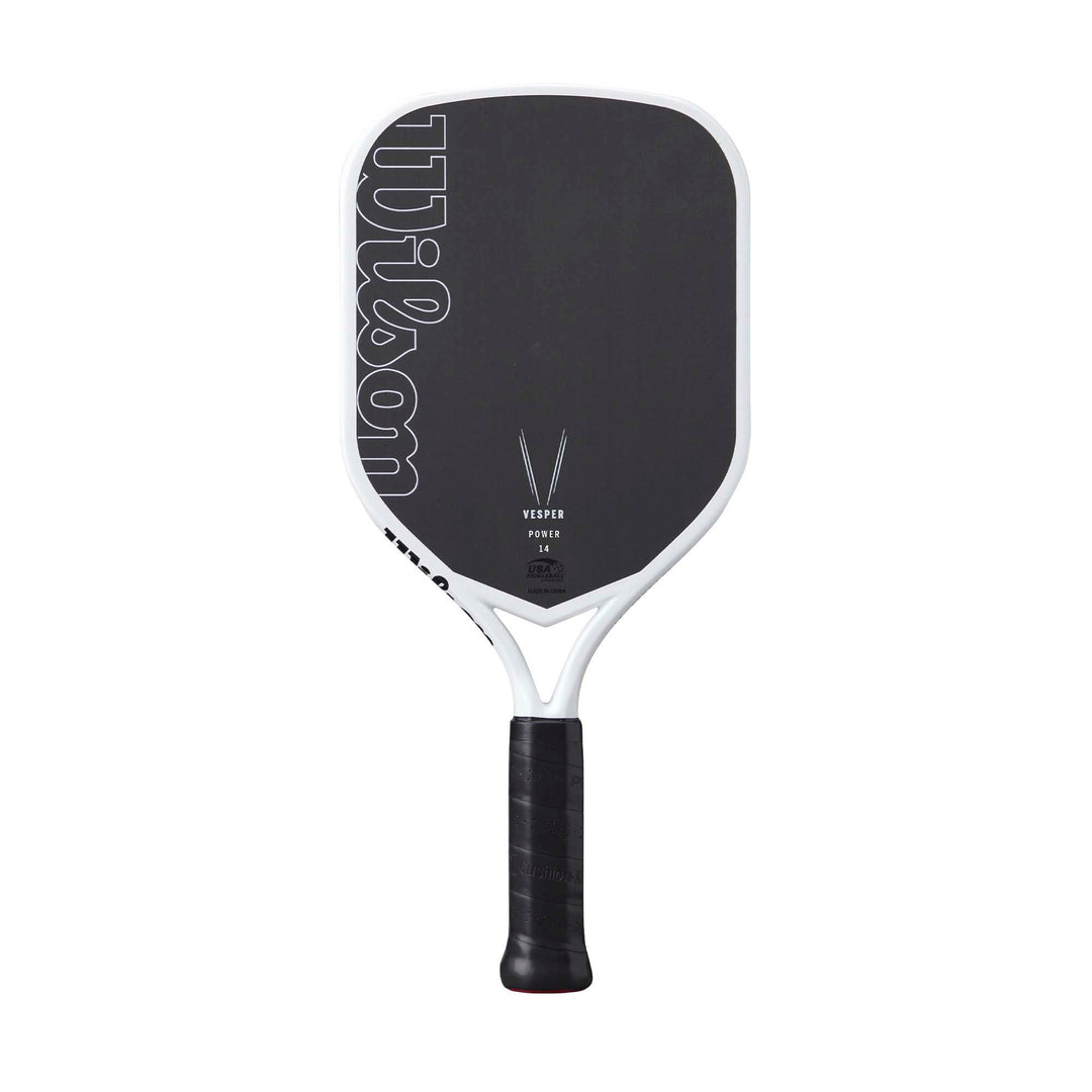 Wilson Vesper Power 14 Pickleball-Schläger, Dynamisches Design, Verlängerter Griff, Hybrid-Oberfläch