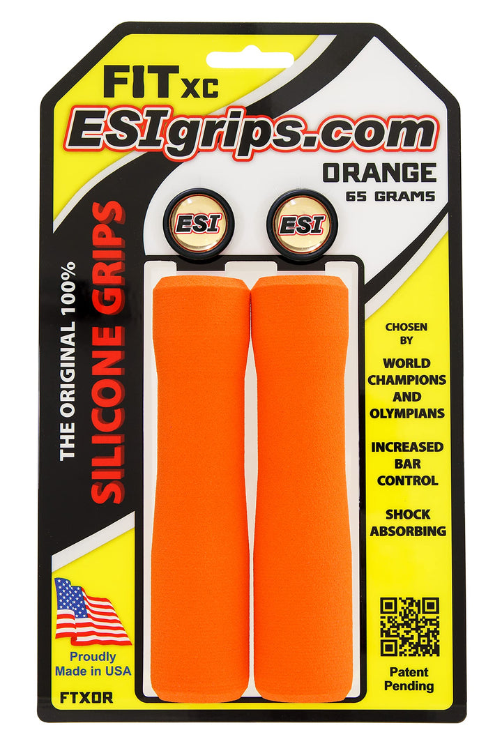 Poignées ESI Fit XC Orange, Orange