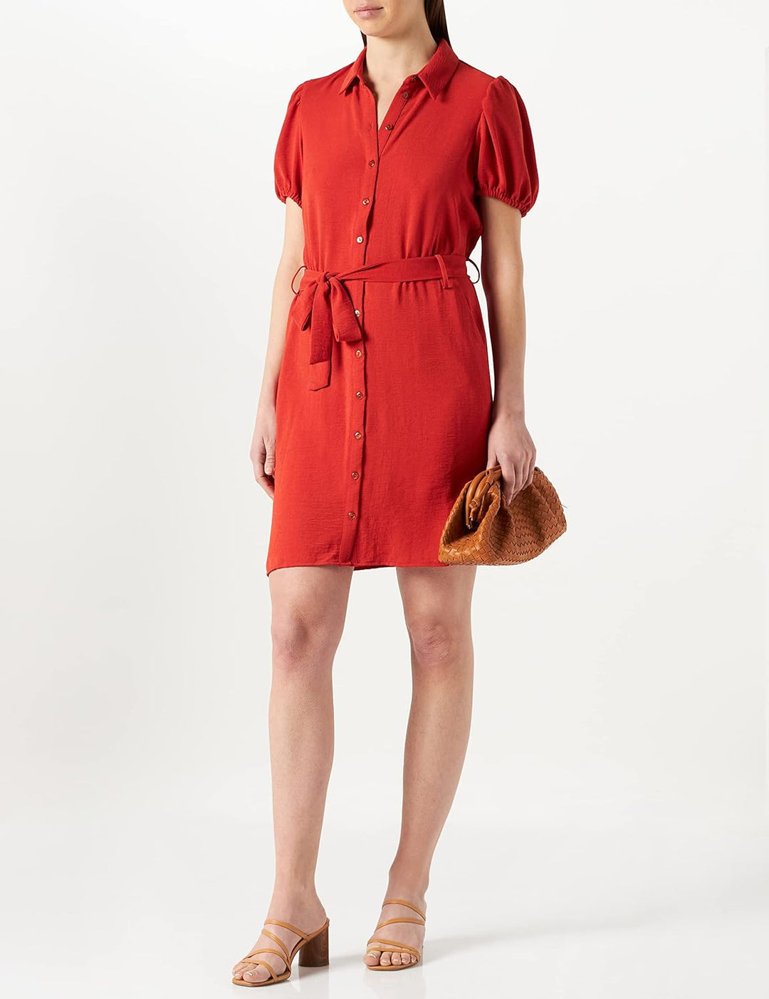 Naf Naf Damen Robe 40 Brick, 40 Brick