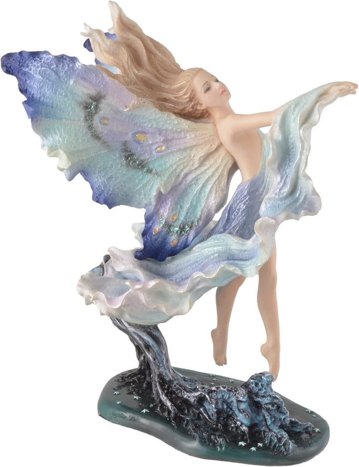 Fee mit Sternenstab - Where moonbeams Fall Designer:Josephine Wall, hergestellt by Veronese