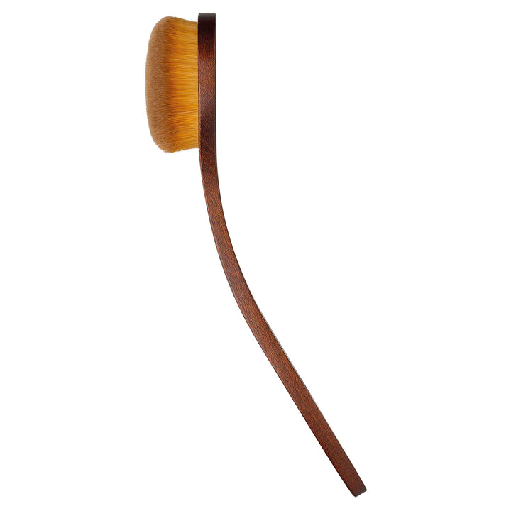 FOUNDATIONPINSEL - PUDERPINSEL mit soft touch Faser / vegan / Kunstfaser / Gr.14 / Made in Germany /