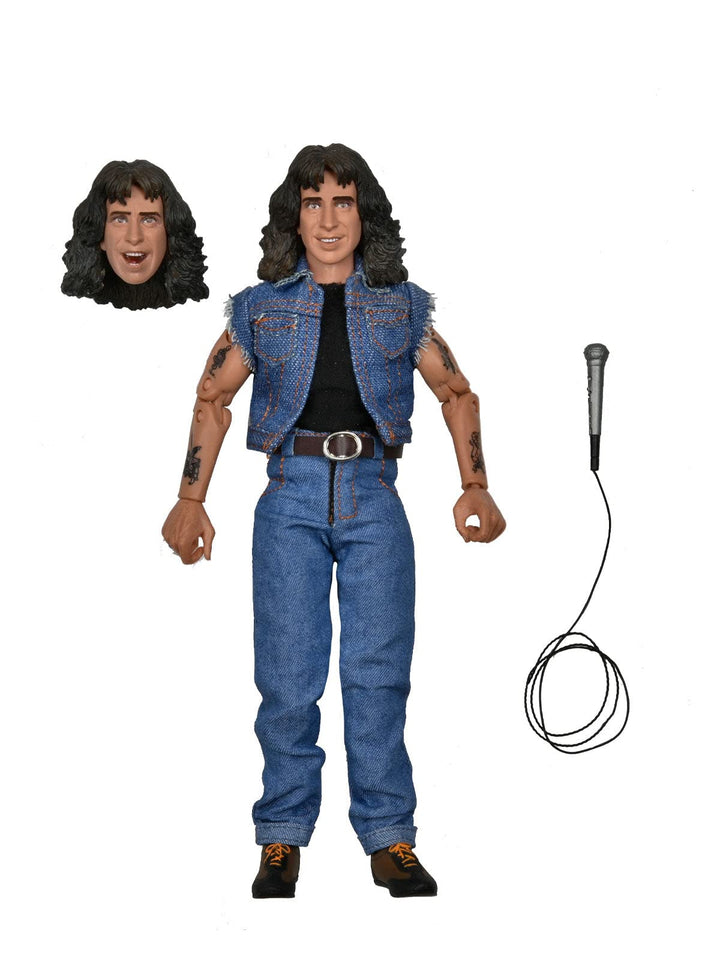 NECA AC/DC Actionfigur Bon Scott Highway to Hell Multicolor, aus Kunststoff, Hersteller