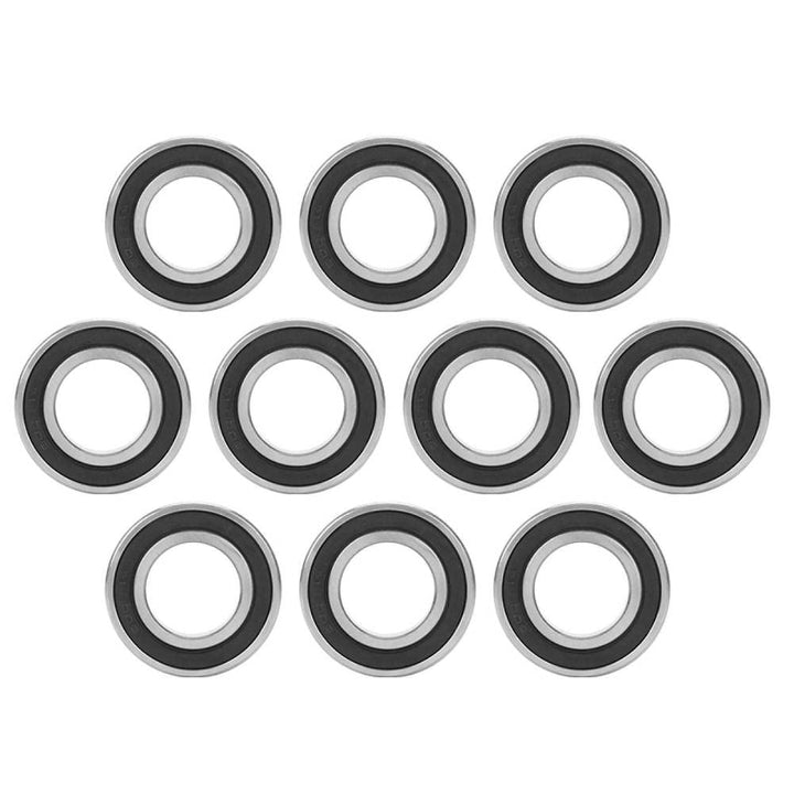 10 Stücke Kugellager, 6005 2RS 25 * 47 * 12mm Rillenkugellager Doppelgeschirmte Kugellager Gummi Ver