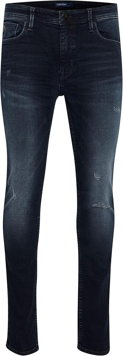 Blend 20710666 Herren Jeans Hose Denim 5-Pocket mit Stretch Echo Fit Skinny Fit, Grösse:33/32, Farbe