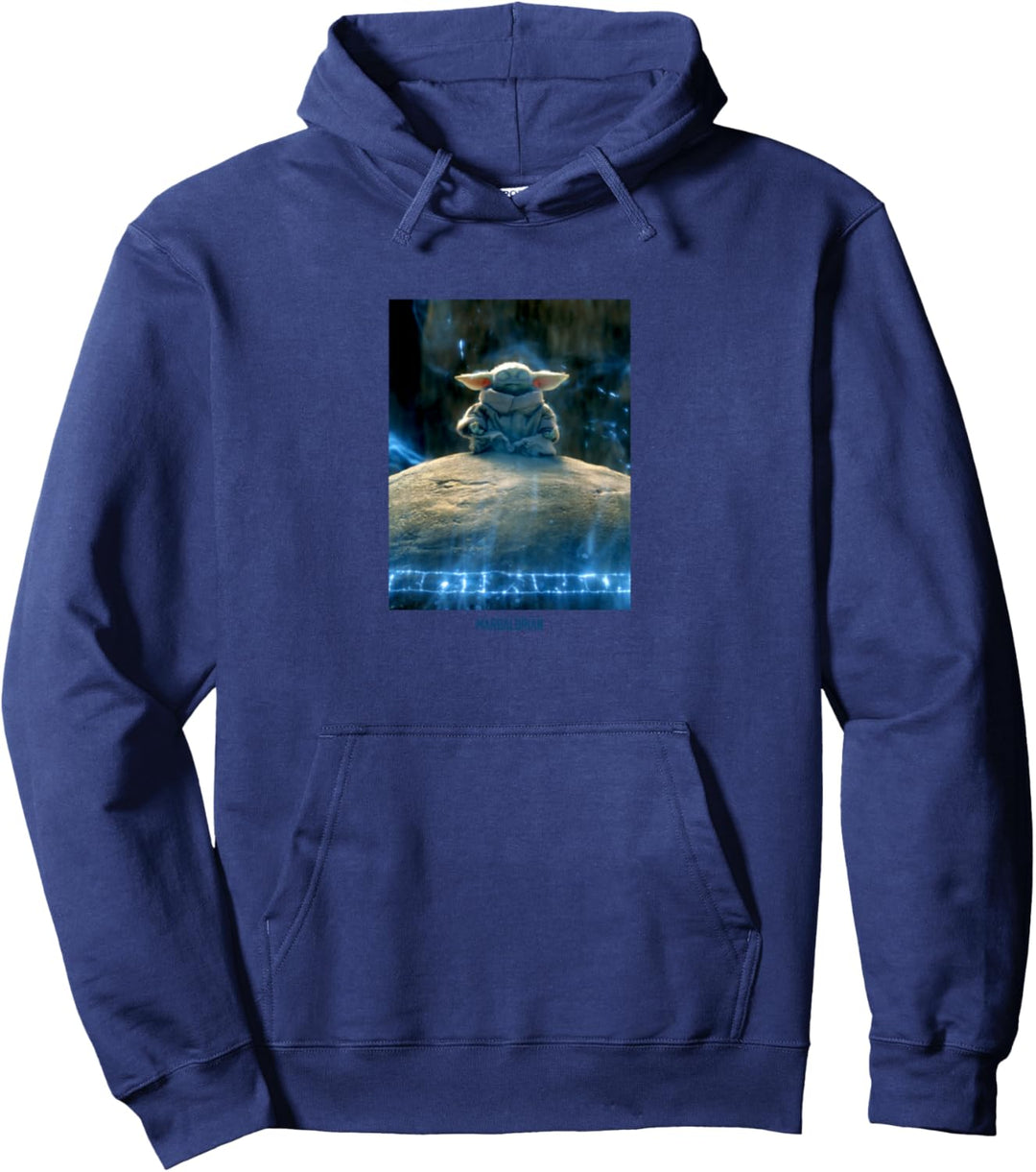 Star Wars: The Mandalorian Grogu Jedi Temple R14 Pullover Hoodie