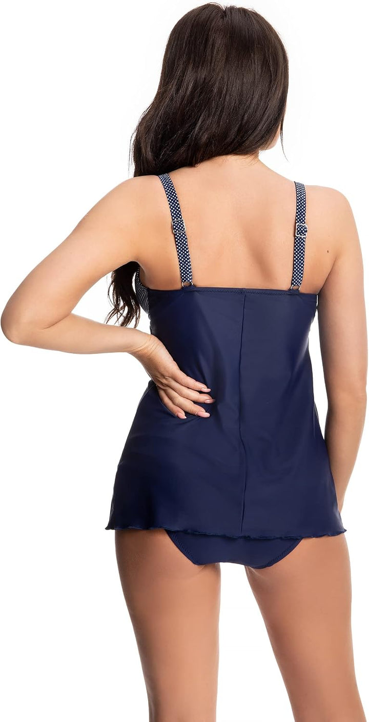 Selente My Secret Damen modischer Tankini mit Bügel in grosser Grössenauswahl (Made in EU) 42 Tankin