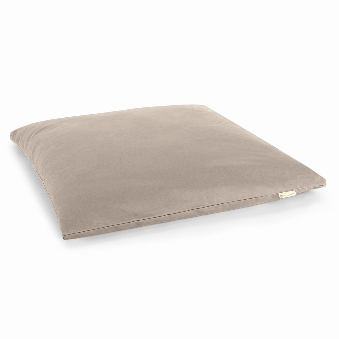 Lotuscrafts Meditationsmatte Zabuton Deluxe - Extra Dick - Meditationskissen Unterlage für entspannt
