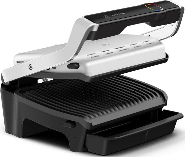 Tefal GC750D30 Elektro, Tisch Kontaktgrill Grillfunktion Schwarz, Silber Single, Single