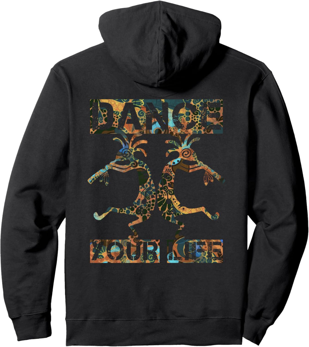 Indianer Kokopelli - Dance Your Life 1 - Fanspass Pullover Hoodie