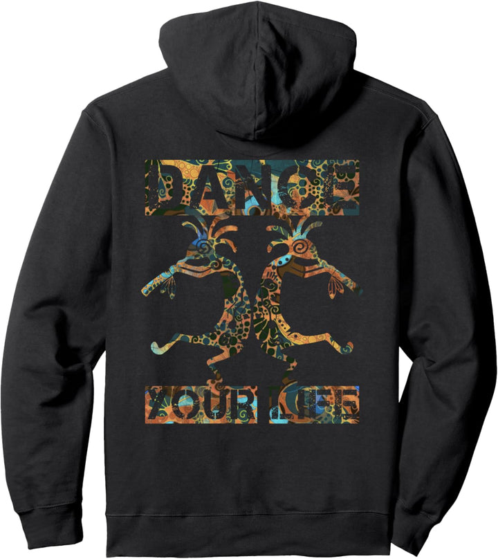 Indianer Kokopelli - Dance Your Life 1 - Fanspass Pullover Hoodie