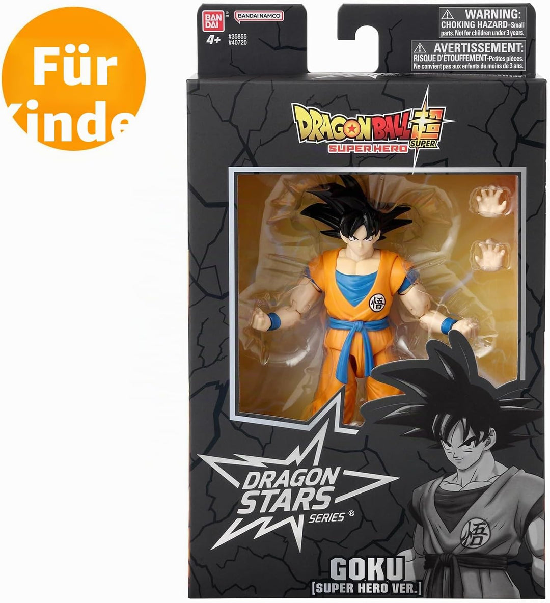 Bandai – Dragon Ball Super Super Hero – Dragon Star Figur 17 cm – Goku – 40720