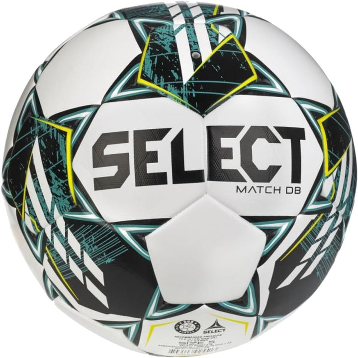 Select Futsal Unisex Fussball Master Grain FIFA Basic Ball Master WHT-NAV 5 Weiss, 5 Weiss