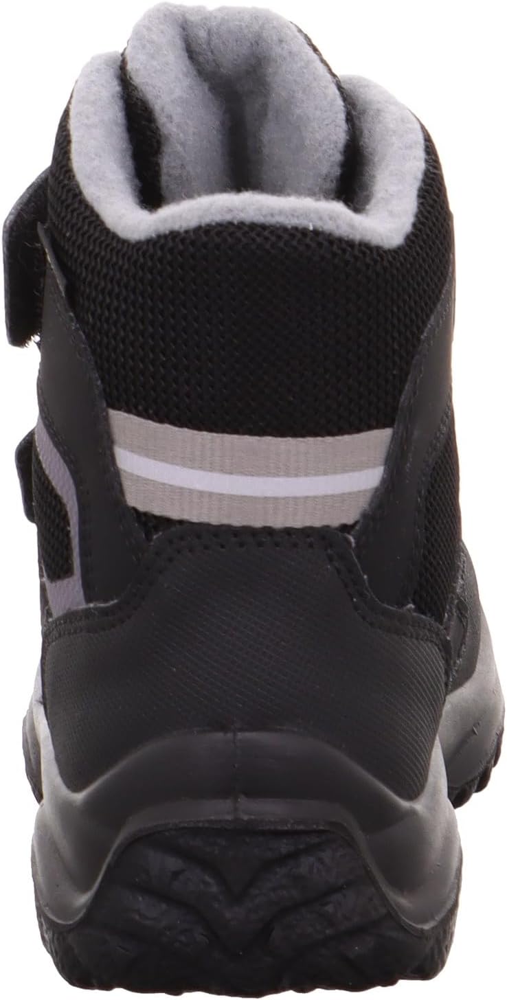 Superfit Jungen Snowcat Warm Gefütterte Gore-tex Schneestiefel 21 EU Weit Schwarz Grau 0000, 21 EU W