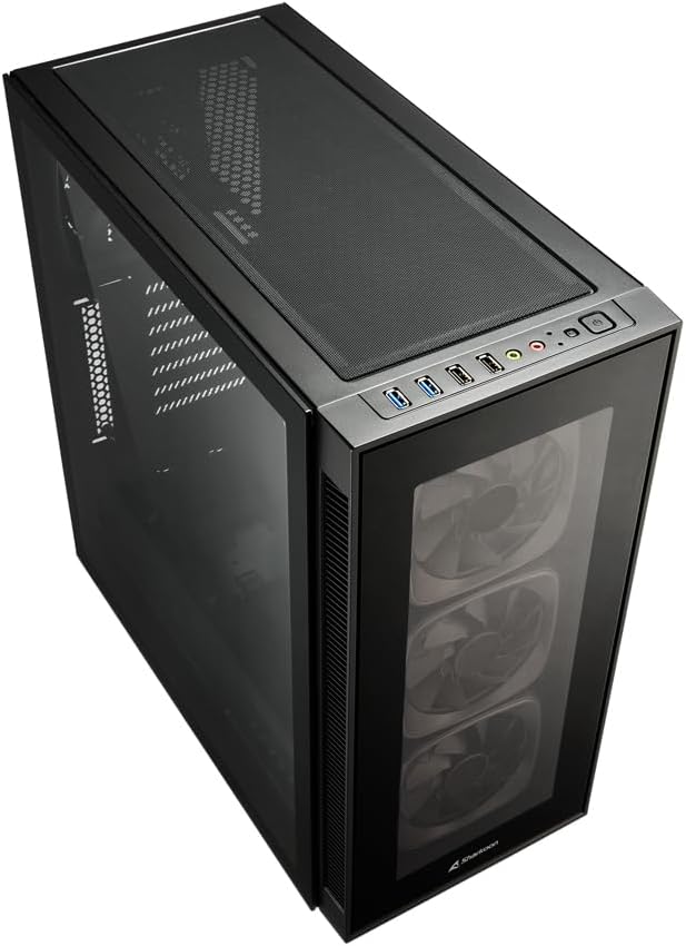 Sharkoon TG6 RGB, ATX PC-Gehäuse, Hartglas, TG6