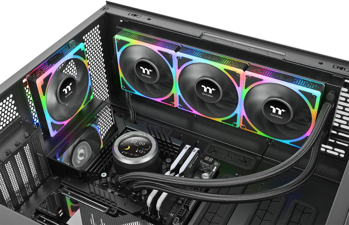 Thermaltake TOUGHFAN EX 140 | ARGB | 3Pack ARGB 140mm Black, ARGB 140mm Black