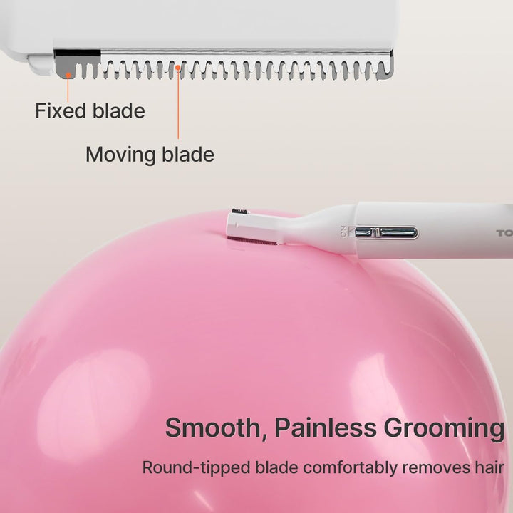 TOUCHBeauty Korrekturtrimmer für Körper und Gesicht- Professionelles Nasenhaartrimmer Präzisionstrim