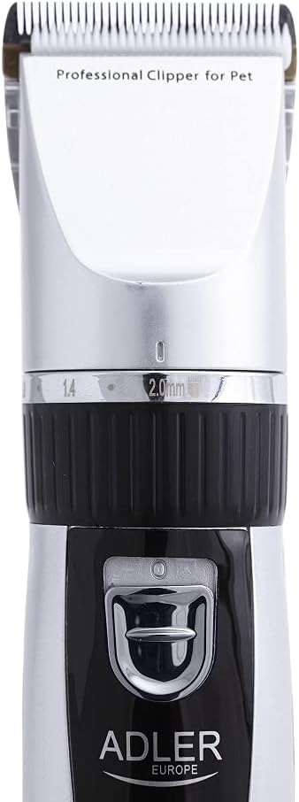 Adler AD 2823 Tierschermaschine Tierhaarschneider, silber