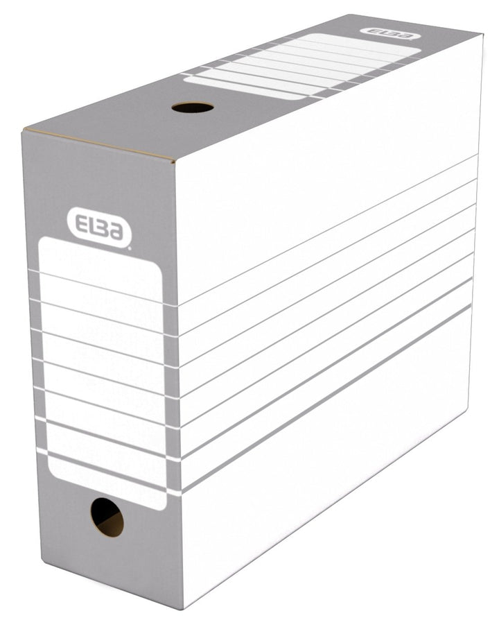 Elba 20 Stück Archivschachteln, automatischer Zusammenbau Dos 10 cm grau Grau Dos 10cm, Grau Dos 10c