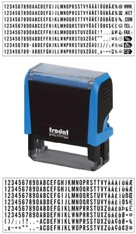 trodat® Stempel-Set Printy 4912 Typo - max. 4 Zeilen, 47 x 18 mm, zum Selbersetzen