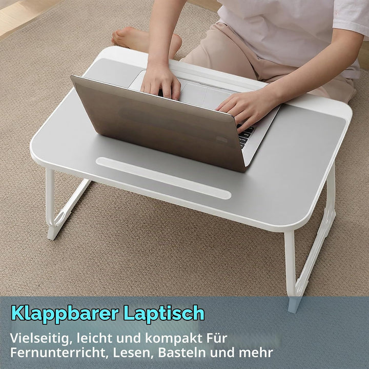Laptop Bed Desk - Schossschreibtisch für Frühstück im Bett, Arbeitszimmer, Büroarbeit, Gaming, Schre
