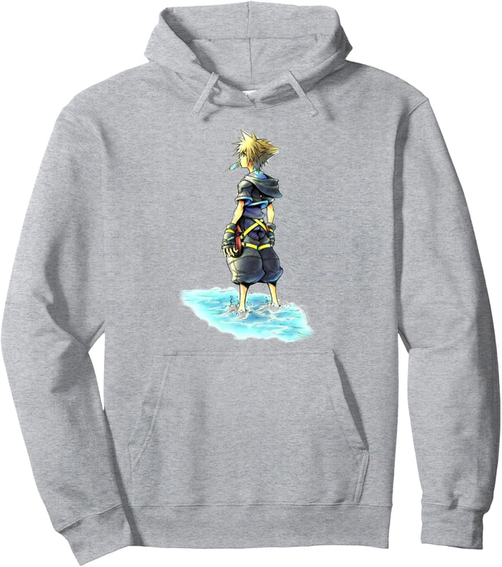Disney Kingdom Hearts Sora Sea Salt Ice Cream Sketch Pullover Hoodie
