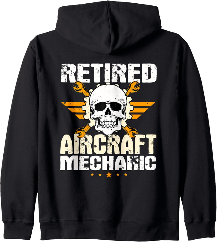 Airplane Mechanic Gift Design On Back Of Clothing Kapuzenjacke