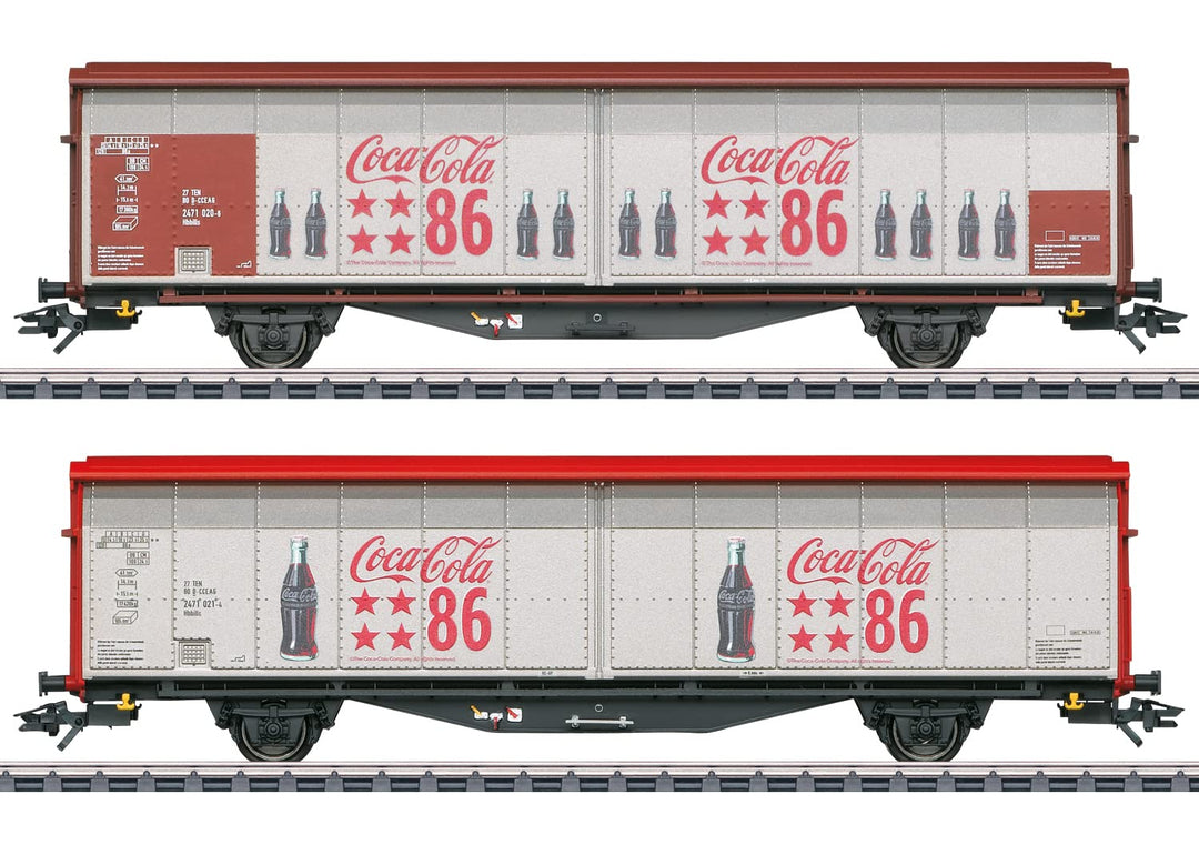 Märklin 48345 Modellbahn-Schiebewandwagen-Set, Bunt