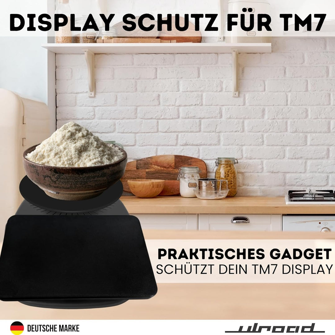 Displayschutz kompatibel mit Thermomix TM7 Abdeckung Display Schutz Zubehör Displayabdeckung Schutzp