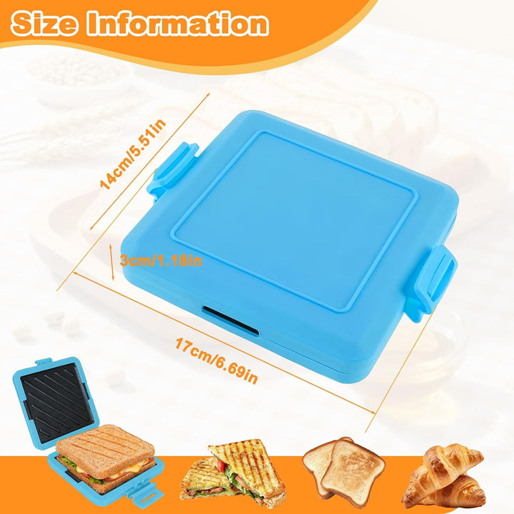 Microwave Toastie Maker Sandwichmaker, Mikrowellen Sandwich Toaster Sandwichtoaster, Geschirrspüler