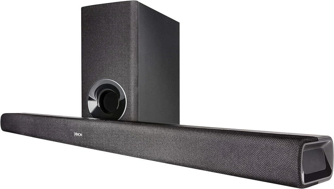 Denon DHT-S316 2.1 Flache TV Soundbar mit kabellosem Subwoofer, Bluetooth, HDMI ARC, Dolby Digital,