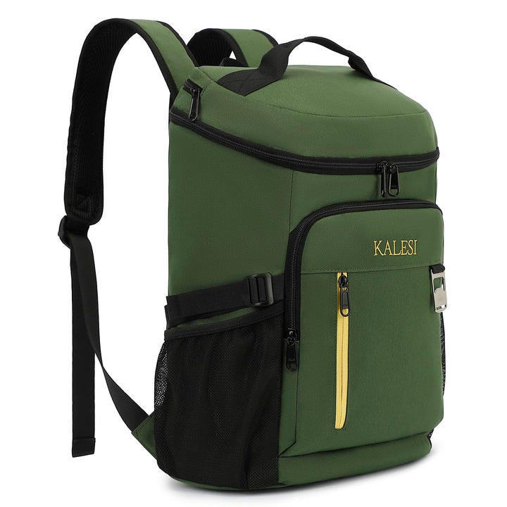 Kalesi Kühlrucksack 36 Dosen Leichter Isolierter Rucksack Kühler Auslaufsicher Reise Camping Mittage