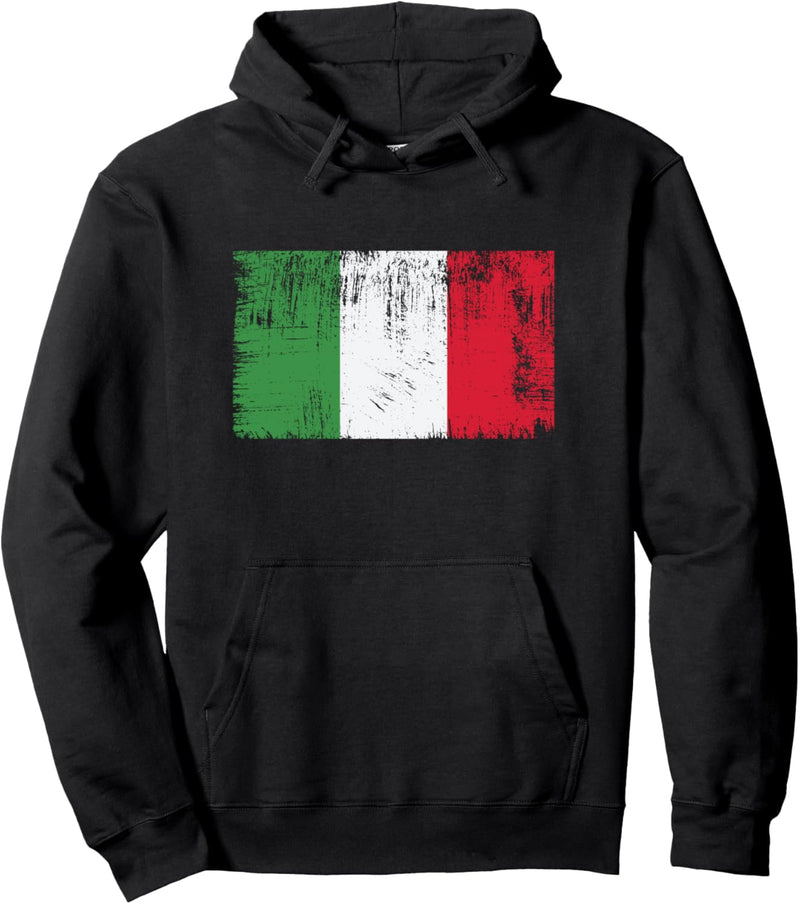 Italien Flagge Italienische Fahne Geschenk Fussball-Fan Sport Pullover Hoodie