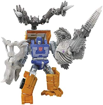 Transformers Toys Generations War for Cybertron: Kingdom Deluxe WFC-K15 Ractonit-Fossilizer-Action-F