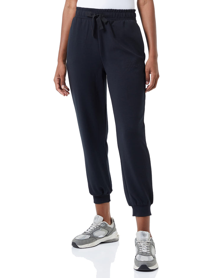 HUGO Damen Smooth_Pants Freizeithose S Black1, S Black1